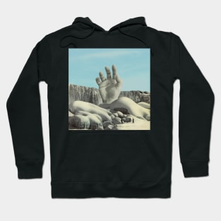 Frozen In Time - Surreal/Collage Art Hoodie